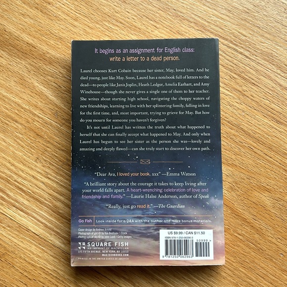 Love Letters to the Dead by Ava Dellaira - Picture 2 of 2